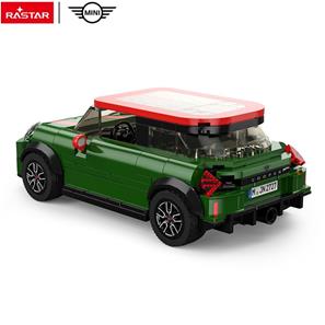 MINI John Cooper Works Byggeklodser sæt Bil 1:24 (Fra 6 år) Grøn-5