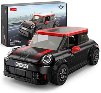 MINI John Cooper Works Byggeklodser sæt Bil 1:24 (Fra 6 år) Sort