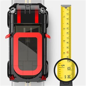 MINI John Cooper Works Byggeklodser sæt Bil 1:24 (Fra 6 år) Sort-5
