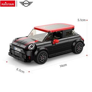 MINI John Cooper Works Byggeklodser sæt Bil 1:24 (Fra 6 år) Sort-8