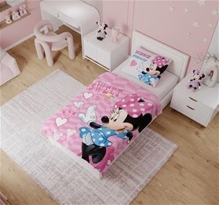 Minnie Junior Sengetøj 100x135 cm - 100 procent bomuld-3
