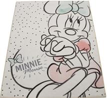 Minnie Mouse De Luxe gulvtæppe til børn 95x133