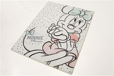 Minnie Mouse De Luxe gulvtæppe til børn 95x133-3