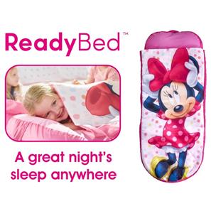 Minnie Mouse Junior ReadyBed v2 Gæsteseng m/Sovepose-7