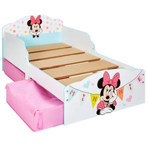 Minnie Mouse Junior Træ seng m/opbevaring v2 (140cm)-2