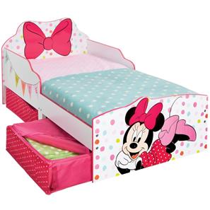 Minnie Mouse Seng m/opbevaring (140cm)-4