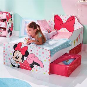 Minnie Mouse Seng m/opbevaring (140cm)-8