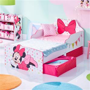 Minnie Mouse Seng m/opbevaring (140cm)-9