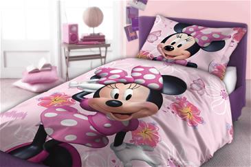Minnie Mouse Sengetøj - 100 procent bomuld-2
