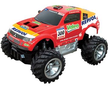 Mitsubishi Pajero Evolution Dakar Rally Fjernstyret Bil 1:18