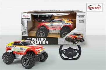 Mitsubishi Pajero Evolution Dakar Rally Fjernstyret Bil 1:18-2