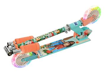 Moana foldbart løbehjul med lysende hjul-4