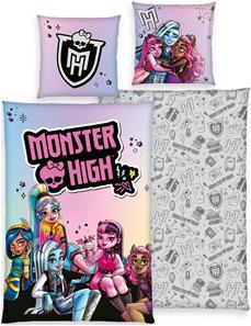 Monster High sengetøj – 135 x 200 cm - 100 procent bomuld