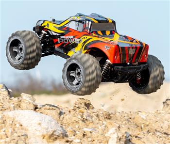 Guokai MonsterTruck 1:16 4WD Fjernstyret 2.4Ghz 35km/t Rød-3