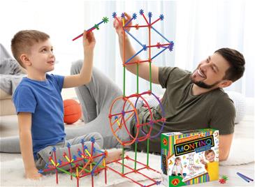 Montino 390 Kontruktionslegetøj (390 dele)-2