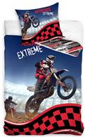 Motocross Extreme Sengetøj 140 x 200, 100 procent bomuld