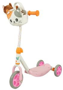 MoVe Pets2Go! 3-hjulet Løbehjul med kat og Taske