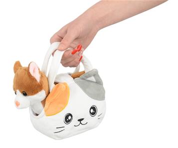 MoVe Pets2Go! 3-hjulet Løbehjul med kat og Taske-7
