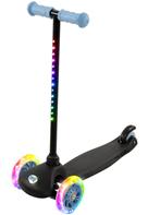 MoVe Tilt & Glo 3-hjulet Løbehjul med LED-lys – Blå