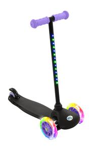 MoVe Tilt & Glo 3-hjulet Løbehjul med LED-lys – Lilla-3