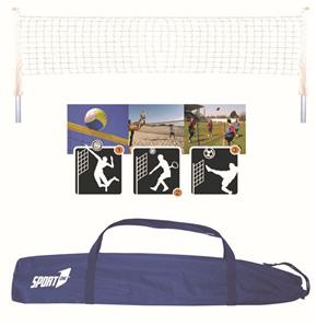 Multisport sæt PRO (Volley, Beach Tennis, Badminton, tennis fodbold)
