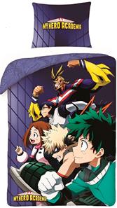 My Hero Academia Sengetøj + Rygsæk model 3 - 100 procent bomuld