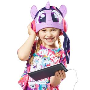  My Little Pony hue med hovedtelefoner til børn-2