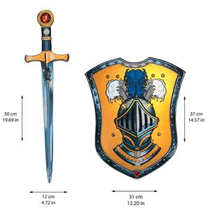 Mystery Knight Skum Sværd + Skjold-5