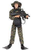 NAVY Seal Special OPS Action Figur 30,5cm med tilbehør