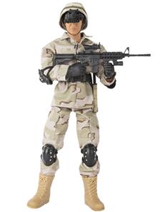 NAVY Seal Team Six Action Figur 30,5cm med tilbehør