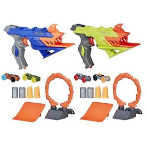 NERF NITRO DuelFury Demolition Twin Blaster Battle Pack