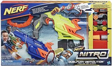 NERF NITRO DuelFury Demolition Twin Blaster Battle Pack-2