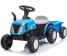 New Holland T7 EL Traktor med anhænger (2x12V motor)