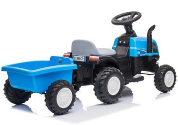 New Holland T7 EL Traktor med anhænger (2x12V motor)-2
