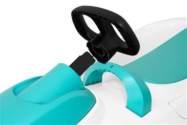 Nimbus Bobslæde med Rat, Ice Blue-6