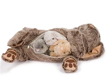 Noxxiez Bamsefamilie – Mor Kanin med 3 Kaninunger – 50 cm-2