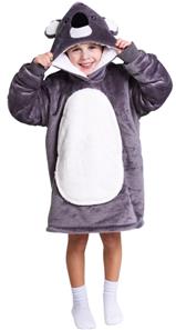 Noxxiez Cuddle Hoodiez - Koala,  Small (3-6 år)