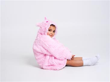 Noxxiez Cuddle Hoodiez - Unicorn,  Small (3-6 år)-2