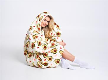 Noxxiez Cuddle Voksen Hoodiez - Avocado-2