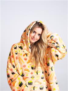 Noxxiez Cuddle Voksen Hoodiez - Sushi-3