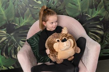 Noxxiez Kæmpe bamse, håndvarmer og pude - Hund-2