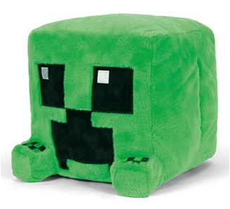 Noxxiez Kæmpe bamse, håndvarmer og pude - Minecraft