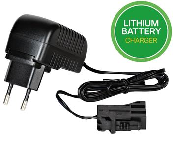 Oplader til John Deere 12v mv. fra Peg Perego (til Lithium batteri)