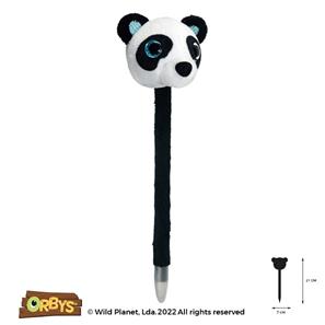 Orbys Plys kuglepen - Panda-2