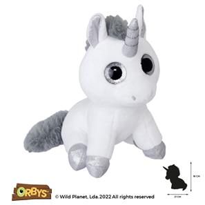 Orbys Unicorn enhjørning Bamse / Tøjdyr med store øjne (fra 0 M)-2