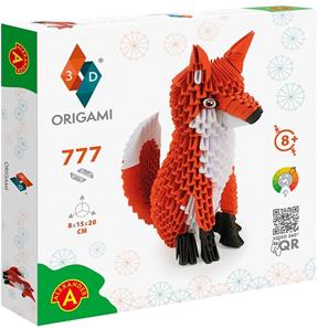Origami 3D - Ræv