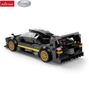 Pagani Zonda R Byggeklodser sæt Bil 1:28(Fra 6 år) Sort-5