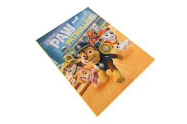 Paw Patrol De Luxe gulvtæppe til børn 95x125-2