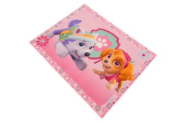 Paw Patrol Everest og Skye De Luxe gulvtæppe til børn 95x125-3