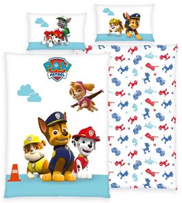 Paw Patrol Flannel Sengetøj 100x135 cm - bomuld
